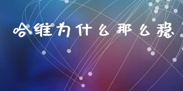 哈维为什么那么稳_https://www.apanben.com_在线喊单_第1张