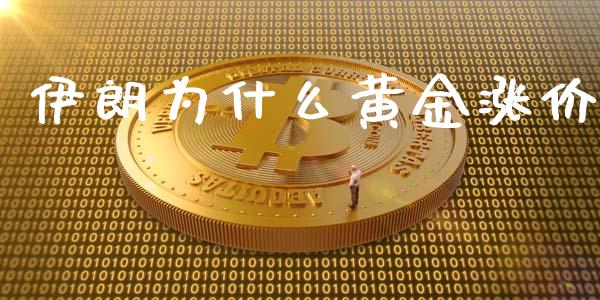 伊朗为什么黄金涨价_https://www.apanben.com_股市分析_第1张