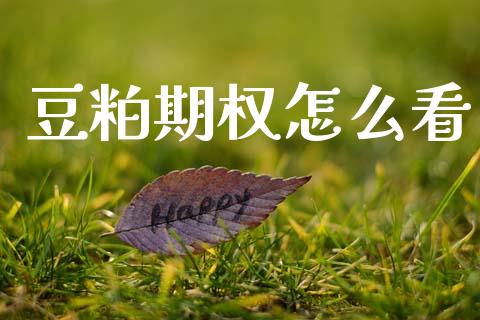 豆粕期权怎么看_https://www.apanben.com_财经资讯_第1张