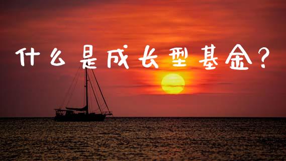 什么是成长型基金？_https://www.apanben.com_股市指导_第1张