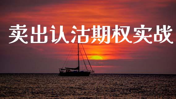 卖出认沽期权实战_https://www.apanben.com_国际财经_第1张