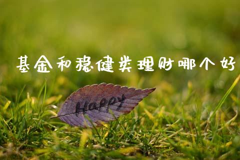 基金和稳健类理财哪个好_https://www.apanben.com_国际财经_第1张