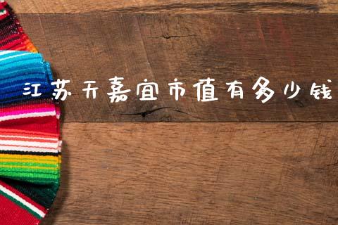 江苏天嘉宜市值有多少钱_https://www.apanben.com_国际期货_第1张