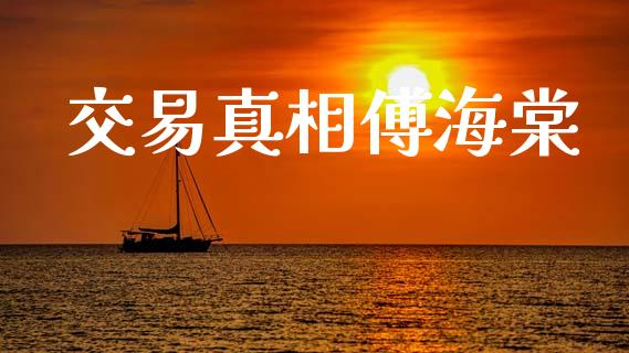 交易真相傅海棠_https://www.apanben.com_财经资讯_第1张