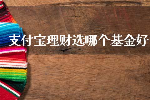 支付宝理财选哪个基金好_https://www.apanben.com_国际财经_第1张