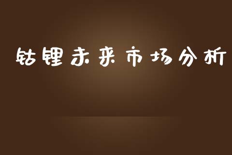 钴锂未来市场分析_https://www.apanben.com_股市分析_第1张