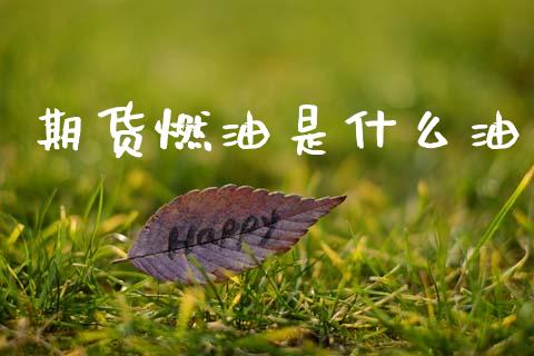 期货燃油是什么油_https://www.apanben.com_在线喊单_第1张