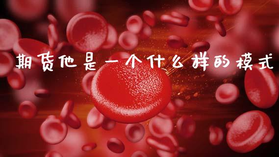 期货他是一个什么样的模式_https://www.apanben.com_股市指导_第1张