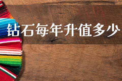 钻石每年升值多少_https://www.apanben.com_股市分析_第1张