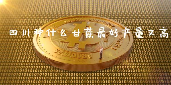 四川种什么甘蔗最好产量又高_https://www.apanben.com_期货学院_第1张