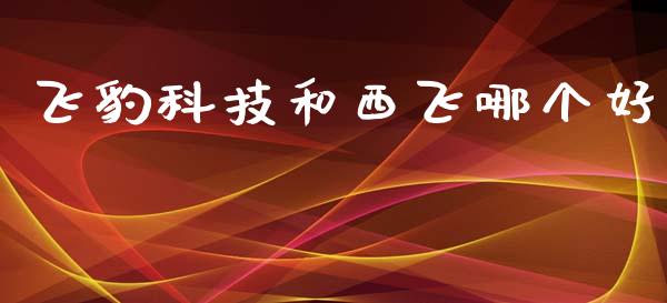 飞豹科技和西飞哪个好_https://www.apanben.com_国际财经_第1张