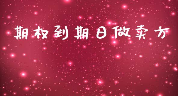 期权到期日做卖方_https://www.apanben.com_期货学院_第1张