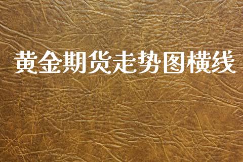 黄金期货走势图横线_https://www.apanben.com_国际期货_第1张