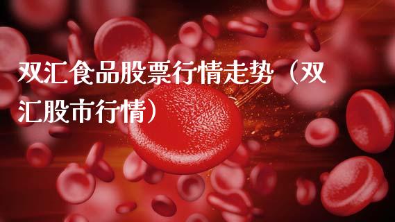 双汇食品股票行情走势（双汇股市行情）_https://www.apanben.com_股市指导_第1张