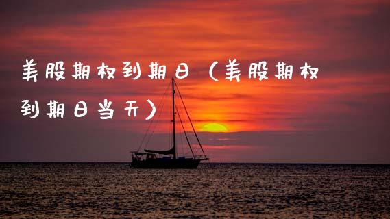 美股期权到期日（美股期权到期日当天）_https://www.apanben.com_国际期货_第1张