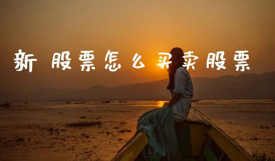 新 股票怎么买卖股票_https://www.apanben.com_股市分析_第1张
