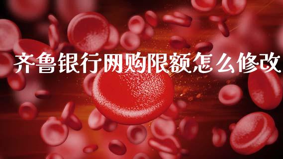 齐鲁银行网购限额怎么修改_https://www.apanben.com_期货学院_第1张