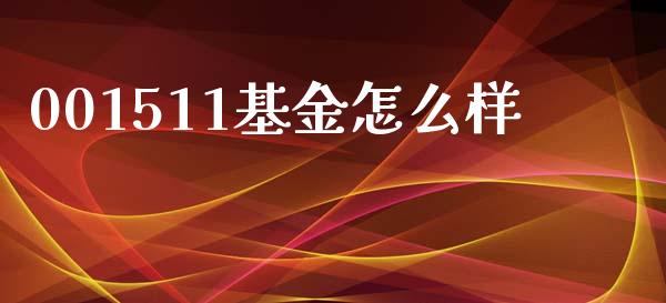 001511基金怎么样_https://www.apanben.com_财经资讯_第1张