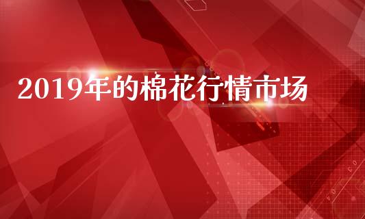 2019年的棉花行情市场_https://www.apanben.com_国际财经_第1张