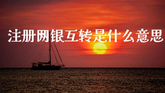 注册网银互转是什么意思_https://www.apanben.com_财经资讯_第1张