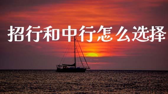 招行和中行怎么选择_https://www.apanben.com_股市指导_第1张