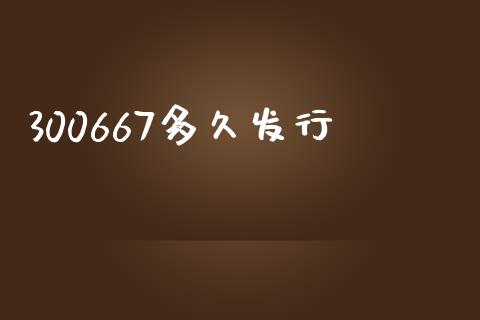 300667多久发行_https://www.apanben.com_股市指导_第1张
