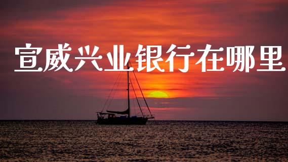 宣威兴业银行在哪里_https://www.apanben.com_在线喊单_第1张