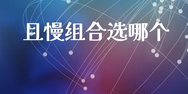 且慢组合选哪个_https://www.apanben.com_期货学院_第1张