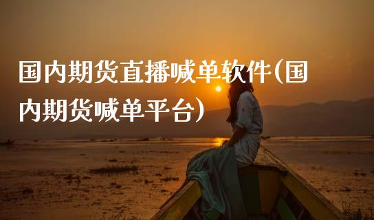 国内期货直播喊单软件(国内期货喊单平台)_https://www.apanben.com_期货学院_第1张