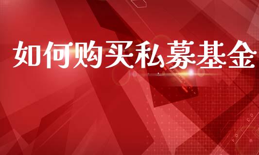 如何购买私募基金_https://www.apanben.com_国际财经_第1张