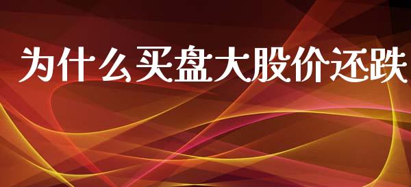 为什么买盘大股价还跌_https://www.apanben.com_期货学院_第1张