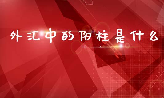 外汇中的阳柱是什么_https://www.apanben.com_股市分析_第1张