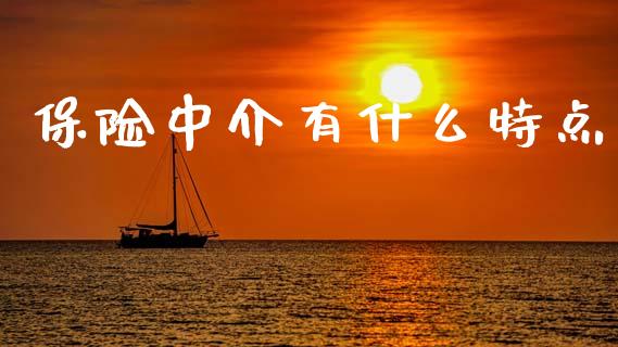 保险中介有什么特点_https://www.apanben.com_国际期货_第1张