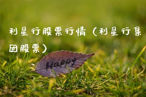利星行股票行情（利星行集团股票）_https://www.apanben.com_股市分析_第1张