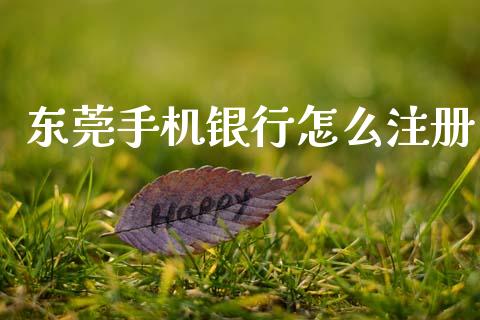 东莞手机银行怎么注册_https://www.apanben.com_国际期货_第1张