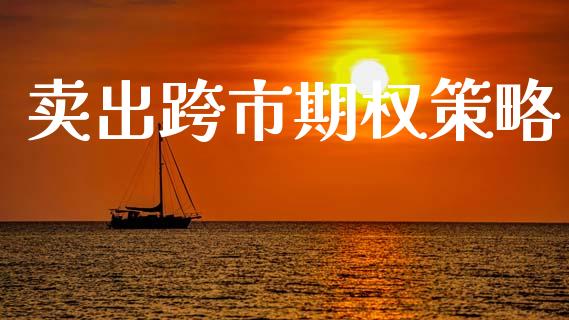 卖出跨市期权策略_https://www.apanben.com_期货学院_第1张