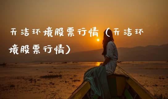 天洁环境股票行情（天洁环境股票行情）_https://www.apanben.com_股市指导_第1张