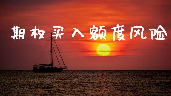 期权买入额度风险_https://www.apanben.com_财经资讯_第1张