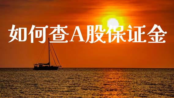 如何查A股保证金_https://www.apanben.com_股票怎么玩_第1张