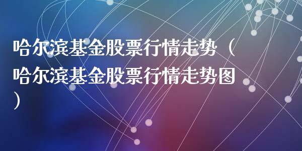 哈尔滨基金股票行情走势（哈尔滨基金股票行情走势图）_https://www.apanben.com_股市分析_第1张