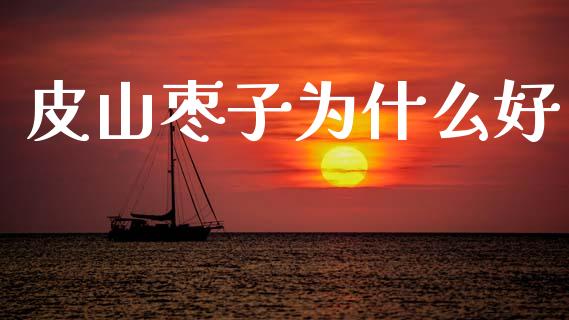 皮山枣子为什么好_https://www.apanben.com_股票怎么玩_第1张