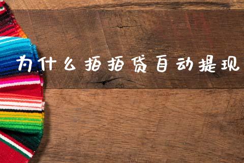 为什么拍拍贷自动提现_https://www.apanben.com_在线喊单_第1张
