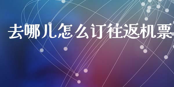 去哪儿怎么订往返机票_https://www.apanben.com_国际财经_第1张