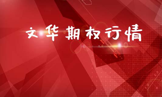 文华期权行情_https://www.apanben.com_股市指导_第1张