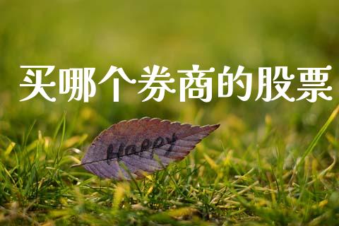买哪个券商的股票_https://www.apanben.com_国际期货_第1张