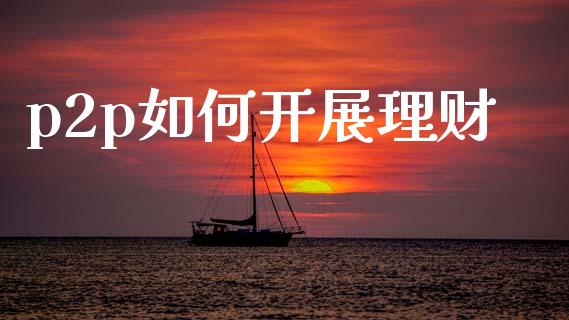 p2p如何开展理财_https://www.apanben.com_期货学院_第1张