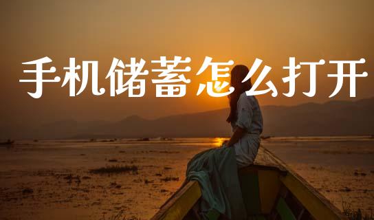 手机储蓄怎么打开_https://www.apanben.com_国际期货_第1张