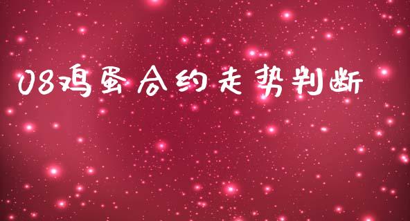 08鸡蛋合约走势判断_https://www.apanben.com_在线喊单_第1张