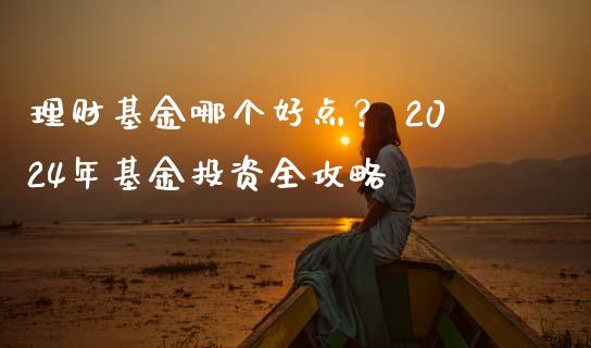 理财基金哪个好点？ 2024年基金投资全攻略_https://www.apanben.com_期货学院_第1张