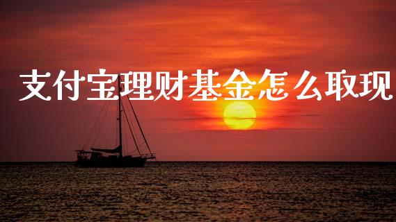 支付宝理财基金怎么取现_https://www.apanben.com_国际财经_第1张
